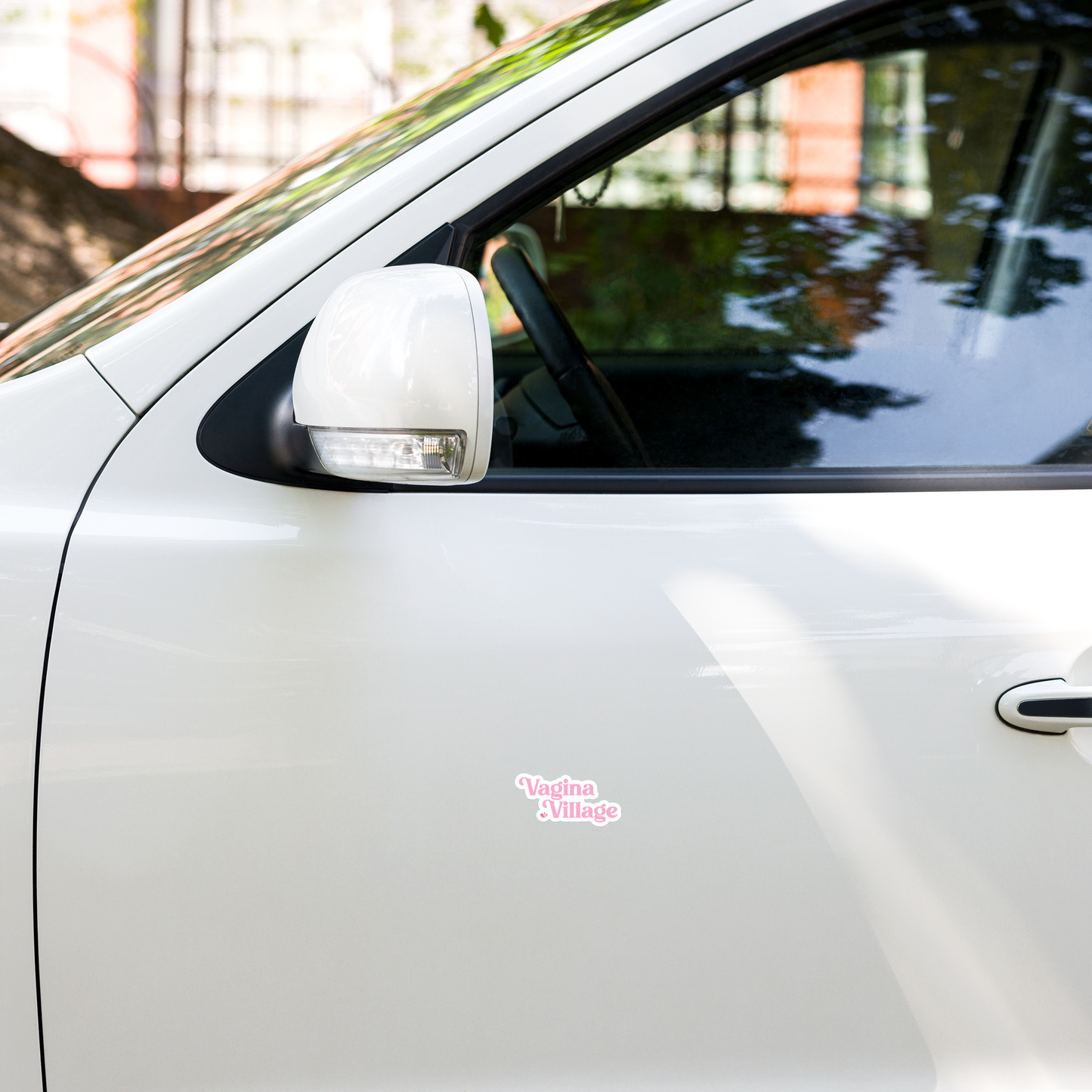 Vagina Village Sticker