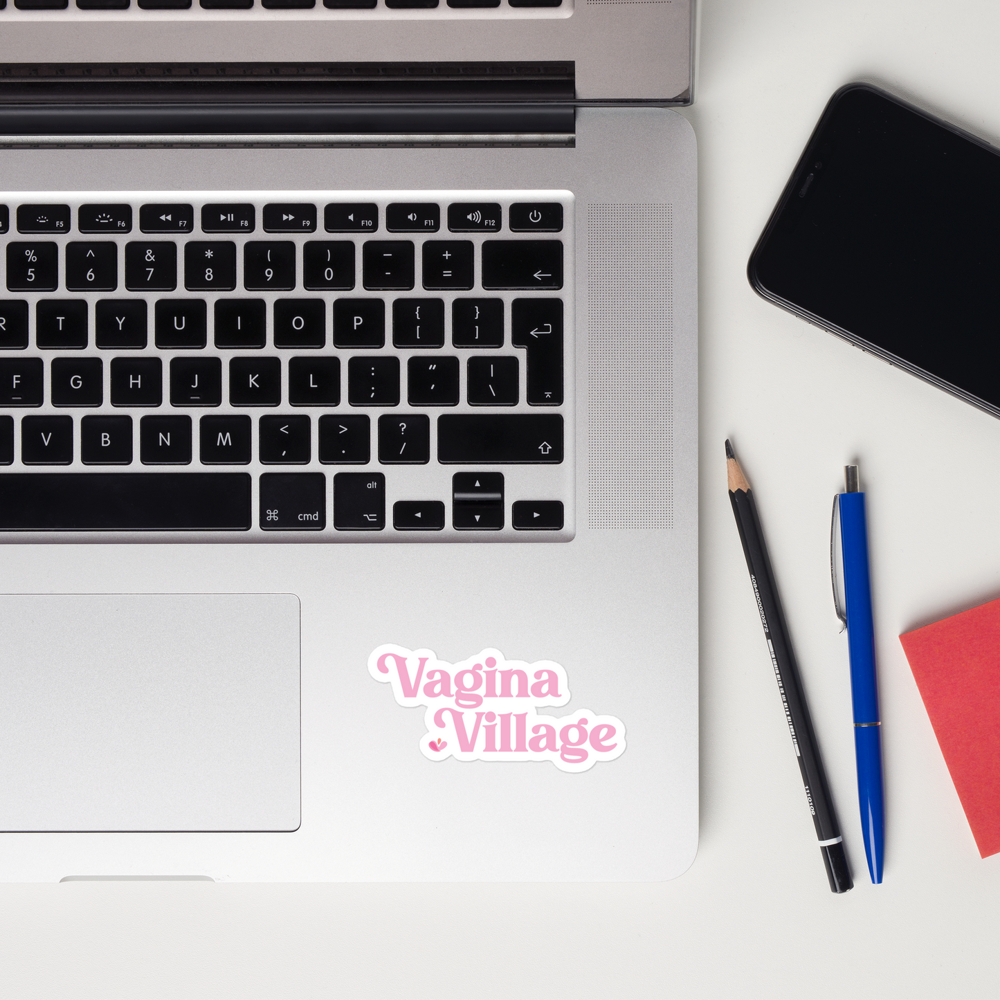 Vagina Village Sticker