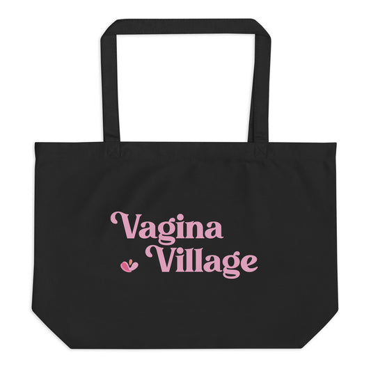 Vagina Village Large Tote Bag