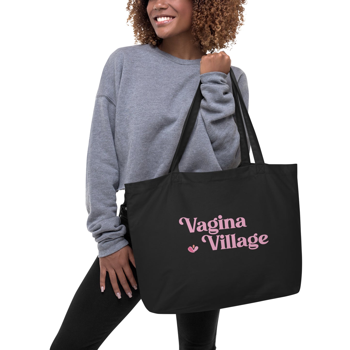 Vagina Village Large Tote Bag