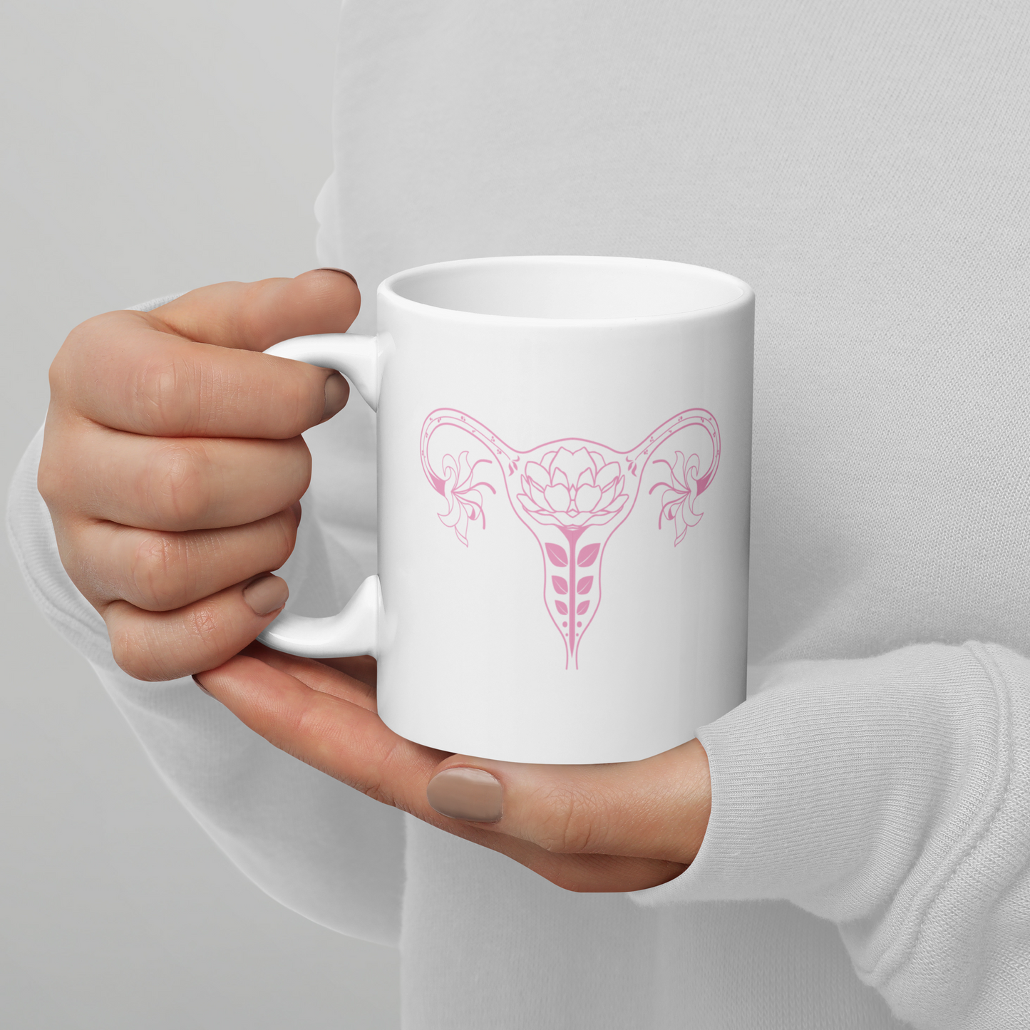 Pelvic Flower Mug